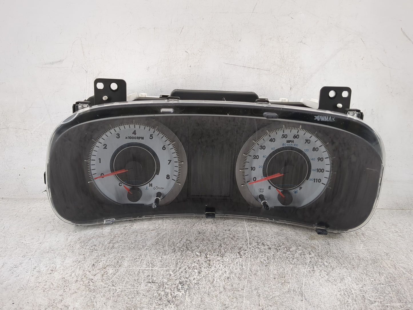 2017 Toyota Sienna Instrument Cluster Speedometer Gauges P/N:83800-08680-00 TN157570-6222 Miles: Fits OEM Used Auto Parts - 