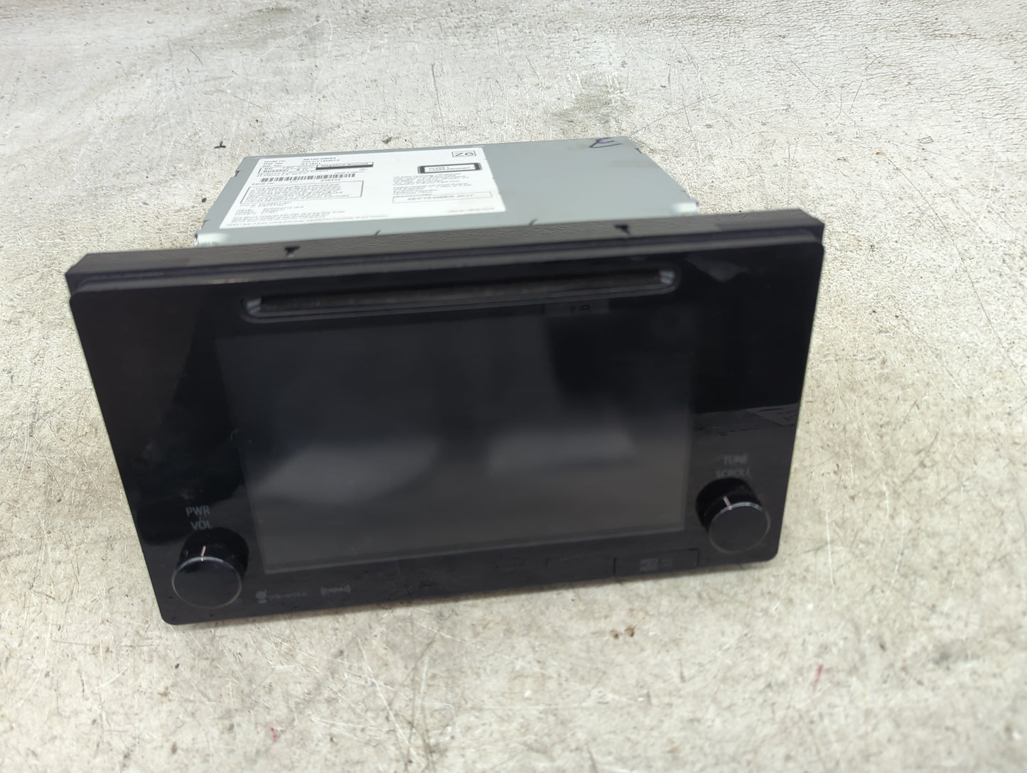 2016-2017 Toyota Sienna Radio AM FM Cd Player Receiver Replacement P/N:86100-08063 CN-CT15N07X, AT1501 Fits Fits 2016 2017 O