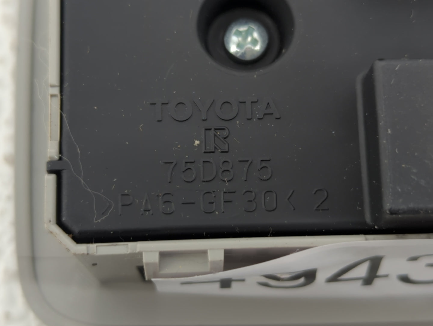 2015-2020 Toyota Sienna Climate Control Module Temperature AC/Heater Replacement P/N:55900-08200 75D875 Fits OEM Used Auto P