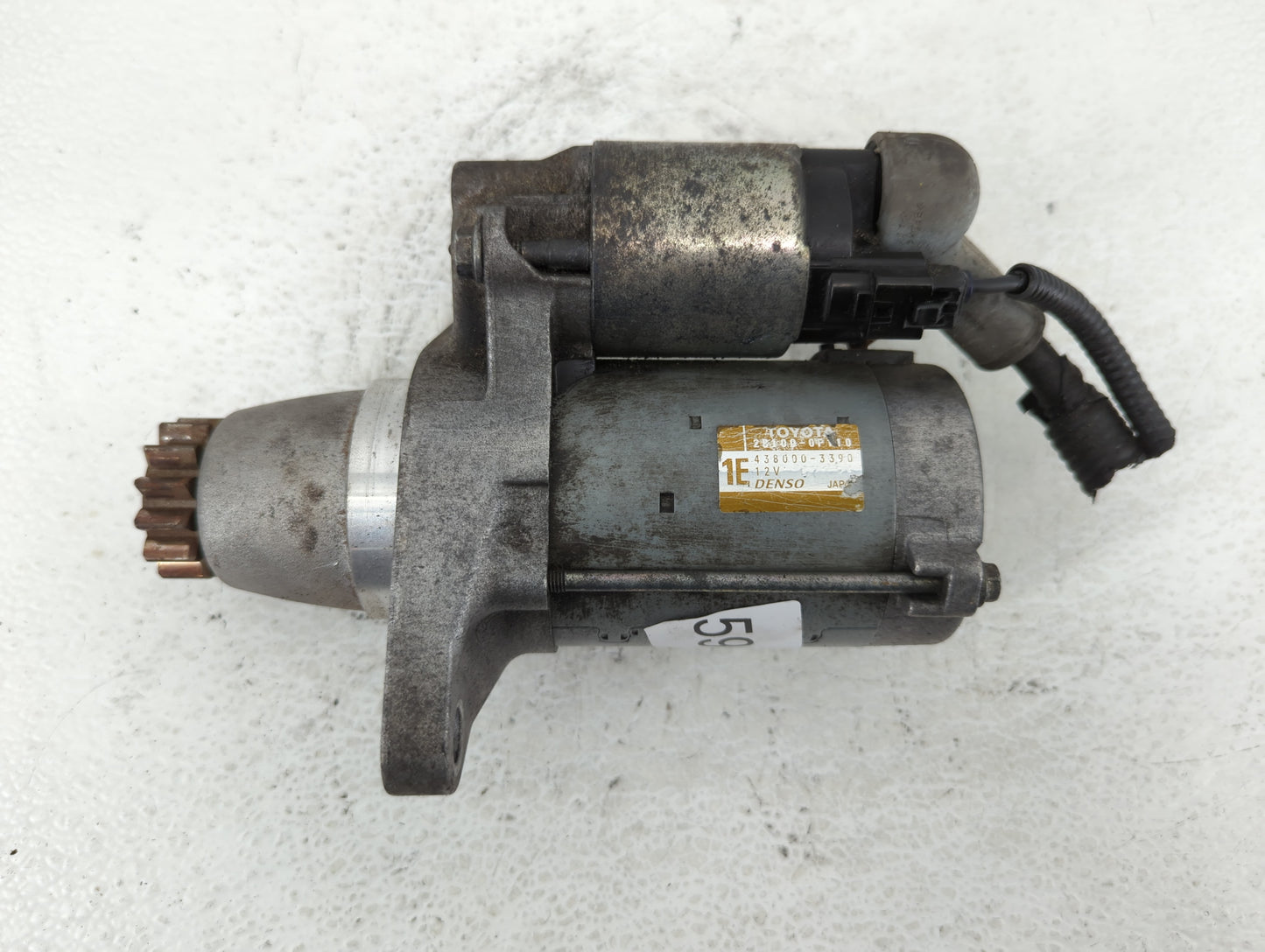 2017-2020 Toyota Sienna Car Starter Motor Solenoid OEM P/N:438000-3390 28100-0P110 Fits Fits 2017 2018 2019 2020 OEM Used Au