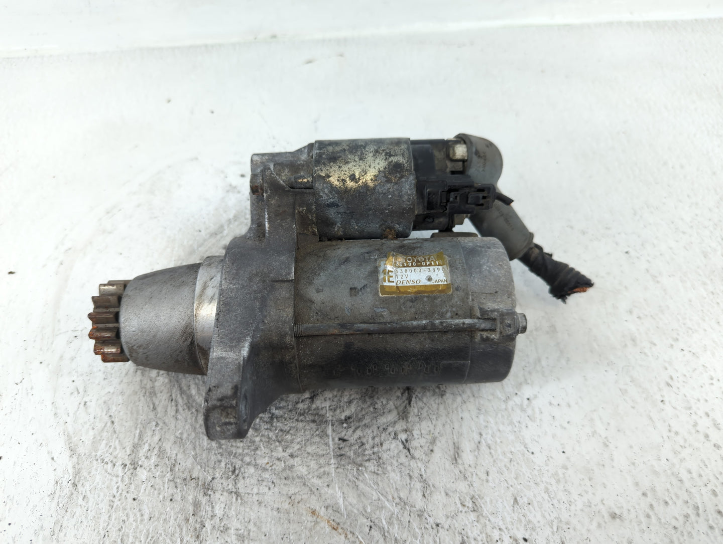 2017-2020 Toyota Sienna Car Starter Motor Solenoid OEM P/N:428000-3390 28100-0P110 Fits Fits 2017 2018 2019 2020 OEM Used Au