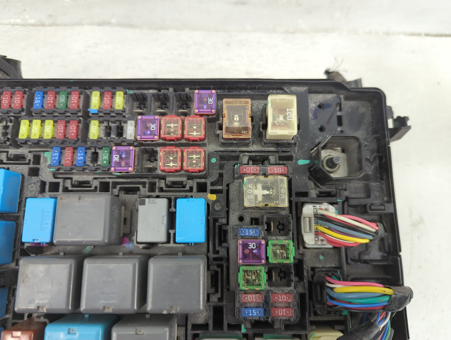 2016-2022 Toyota Tacoma Fusebox Fuse Box Panel Relay Module Fits Fits 2016 2017 2018 2019 2020 2021 2022 OEM Used Auto Parts