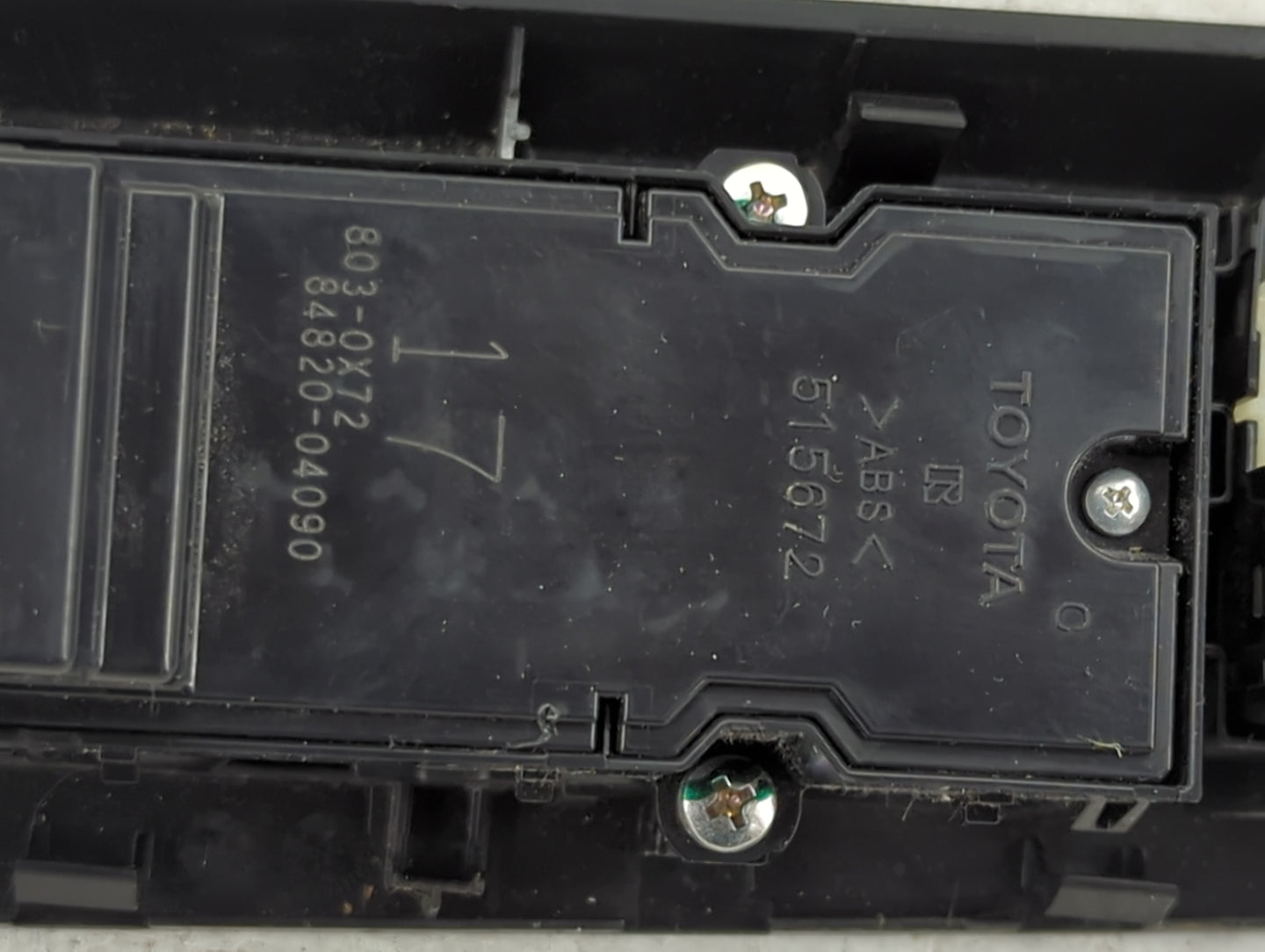 2016-2022 Toyota Tacoma Master Power Window Switch Replacement Driver Side Left P/N:84820-04090 Fits OEM Used Auto Parts - O