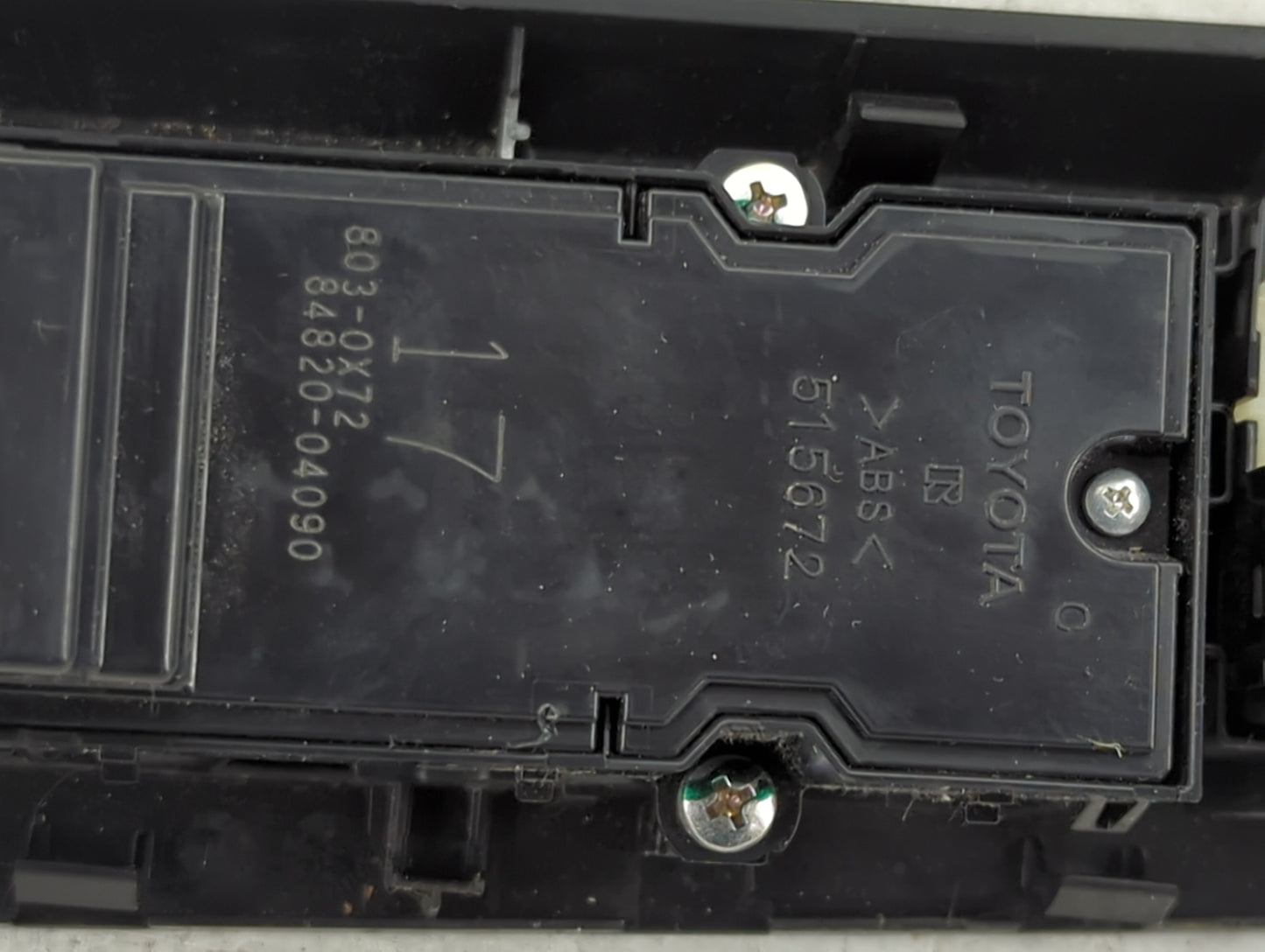 2016-2022 Toyota Tacoma Master Power Window Switch Replacement Driver Side Left P/N:84820-04090 Fits OEM Used Auto Parts - O