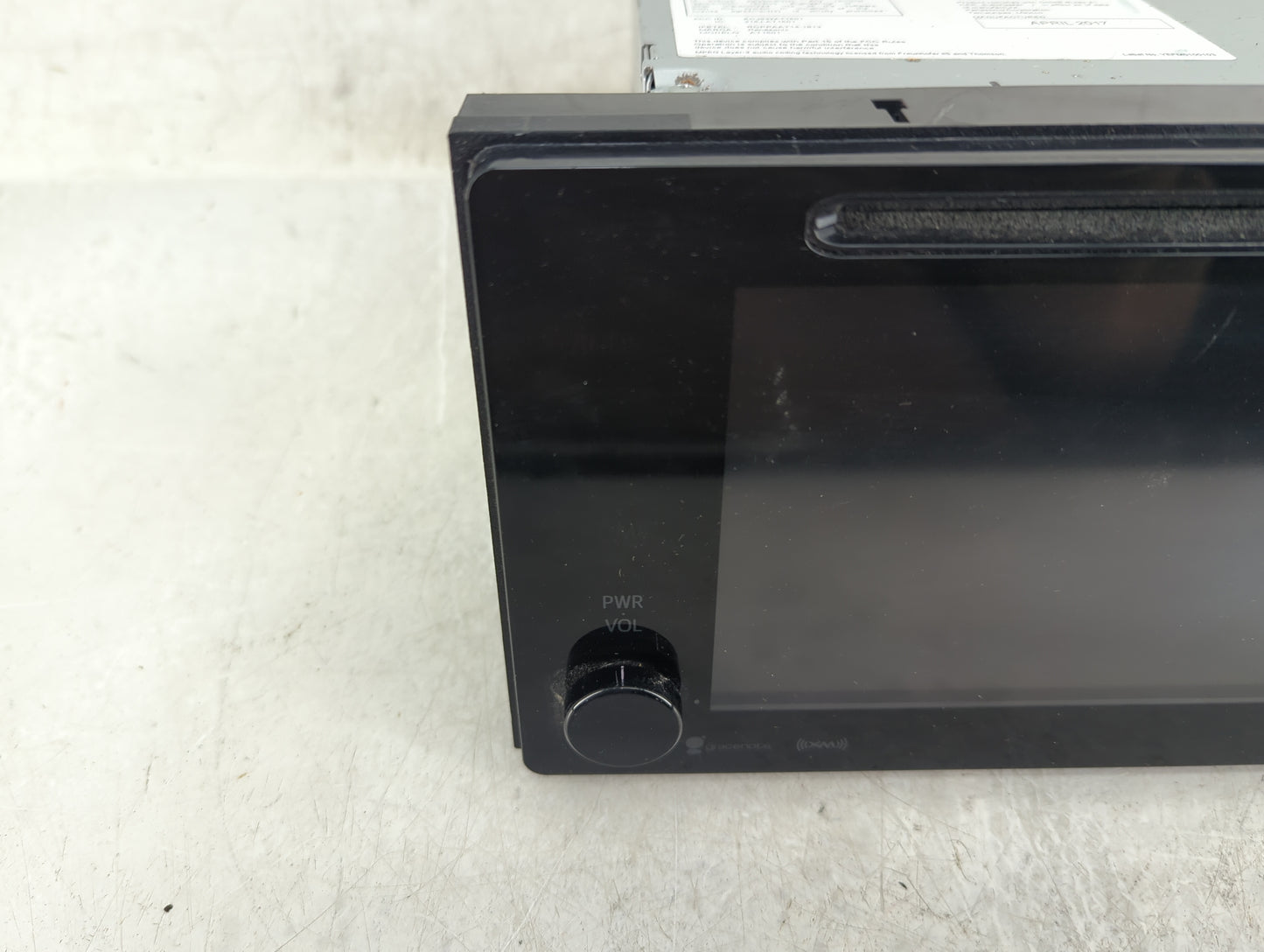 2016-2019 Toyota Tacoma Radio AM FM Cd Player Receiver Replacement P/N:86100-04161 CQ-XT15E0*X Fits Fits 2016 2017 2018 2019