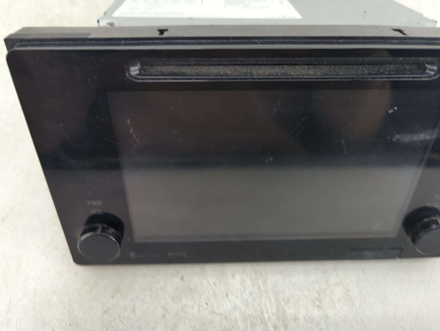 2016-2019 Toyota Tacoma Radio AM FM Cd Player Receiver Replacement P/N:86100-04161 CQ-XT15E0*X Fits Fits 2016 2017 2018 2019