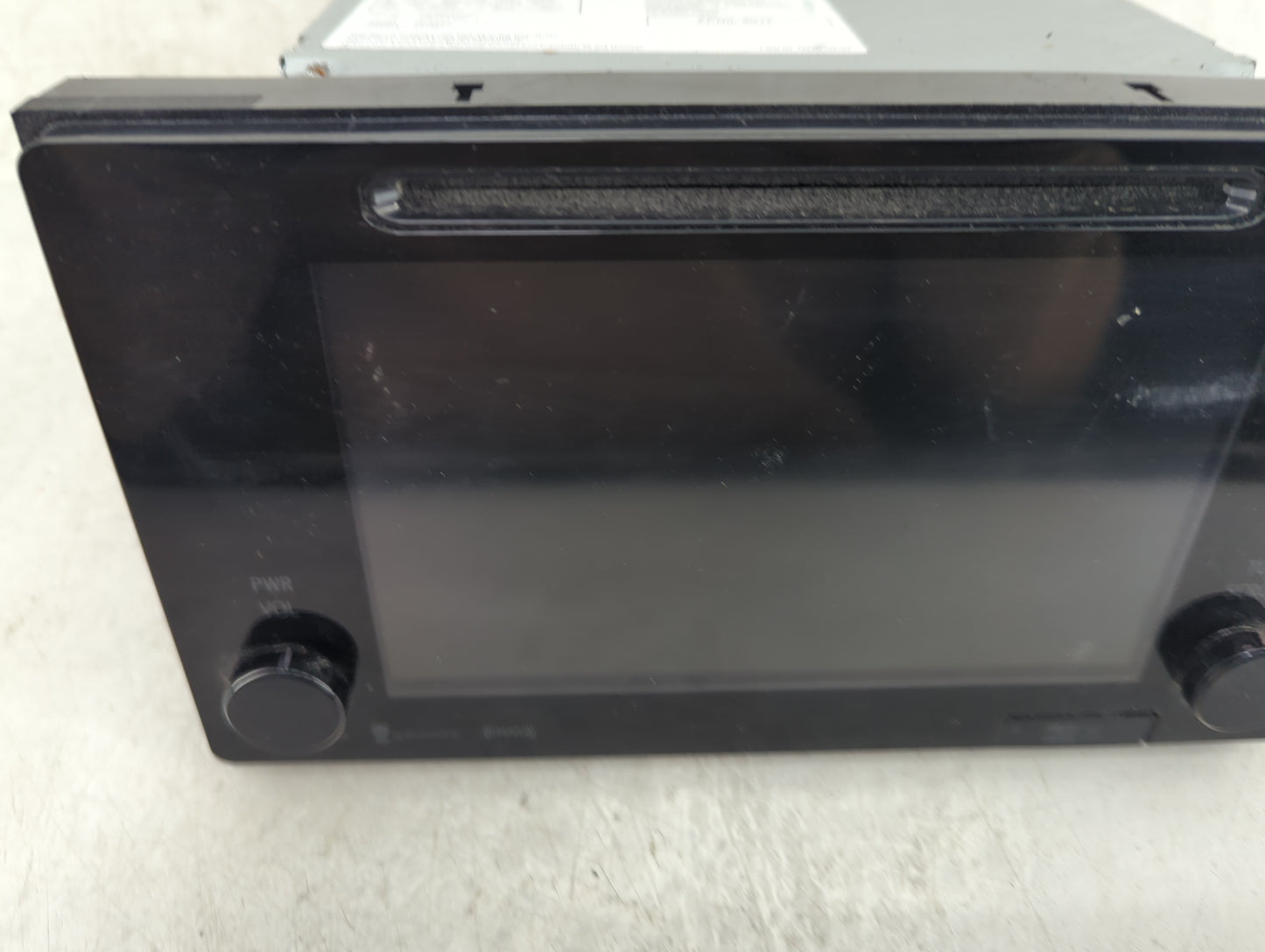 2016-2019 Toyota Tacoma Radio AM FM Cd Player Receiver Replacement P/N:86100-04161 CQ-XT15E0*X Fits Fits 2016 2017 2018 2019