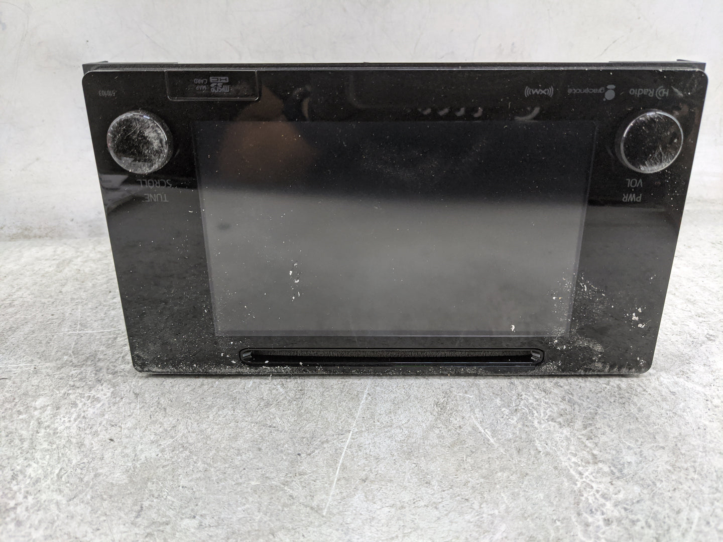 2016-2019 Toyota Tacoma Radio AM FM Cd Player Receiver Replacement P/N:86100-04161 CQ-XT15E0*X Fits Fits 2016 2017 2018 2019