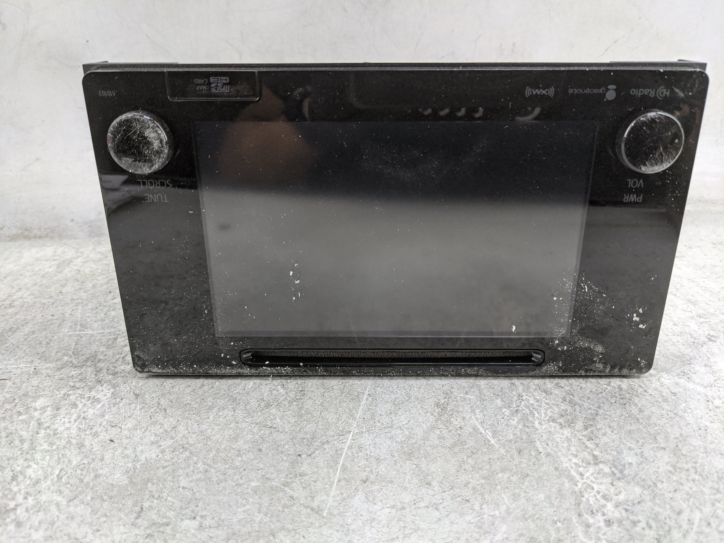2016-2019 Toyota Tacoma Radio AM FM Cd Player Receiver Replacement P/N:86100-04161 CQ-XT15E0*X Fits Fits 2016 2017 2018 2019