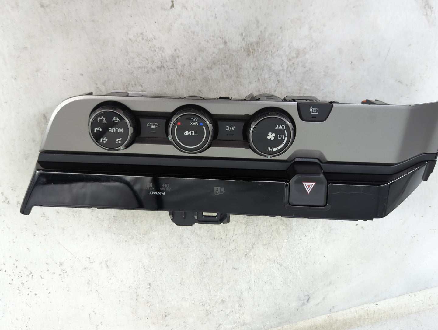 2017 Toyota Tacoma Climate Control Module Temperature AC/Heater Replacement Fits OEM Used Auto Parts - Oemusedautoparts1.com
