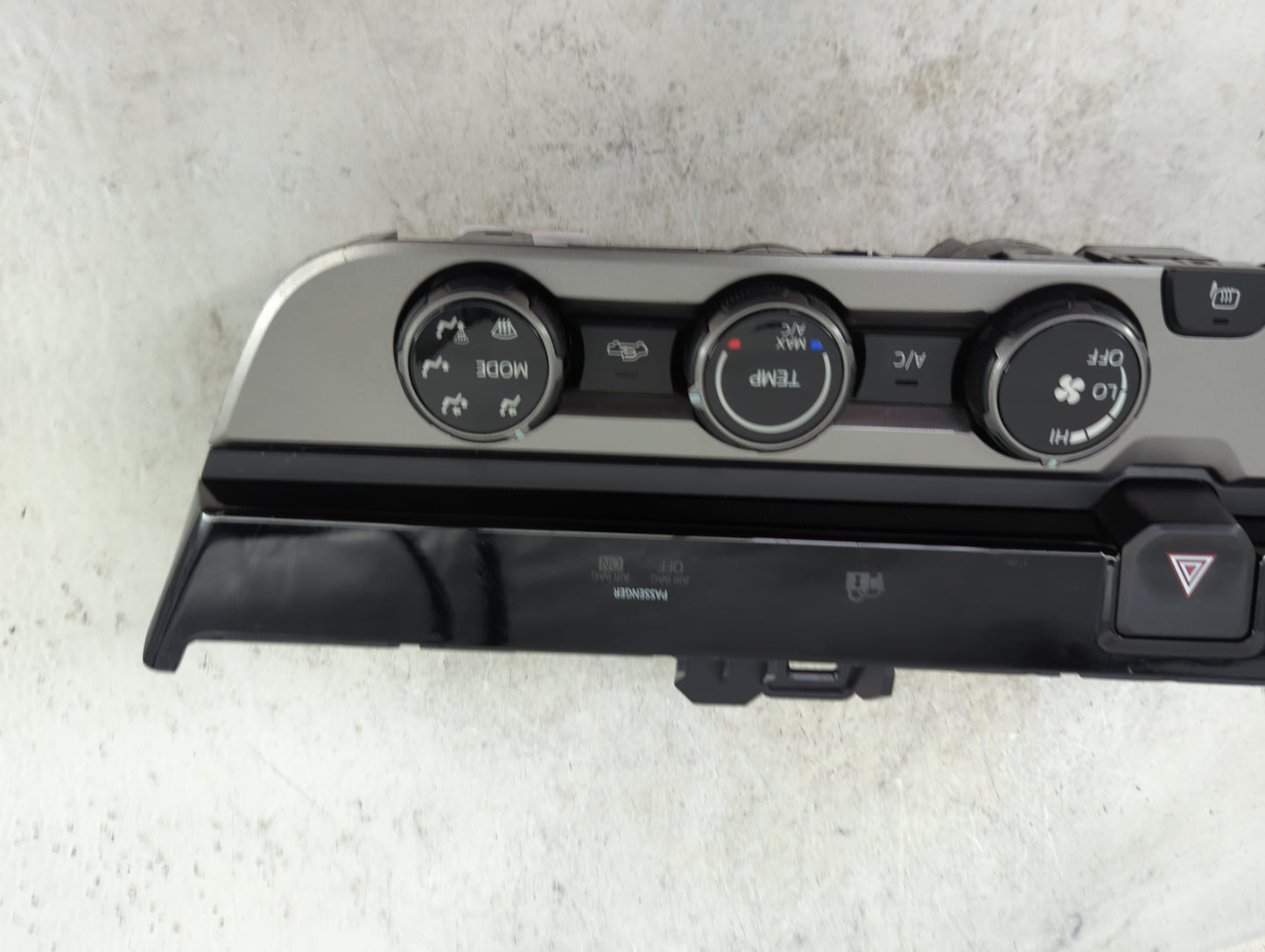 2017 Toyota Tacoma Climate Control Module Temperature AC/Heater Replacement Fits OEM Used Auto Parts - Oemusedautoparts1.com