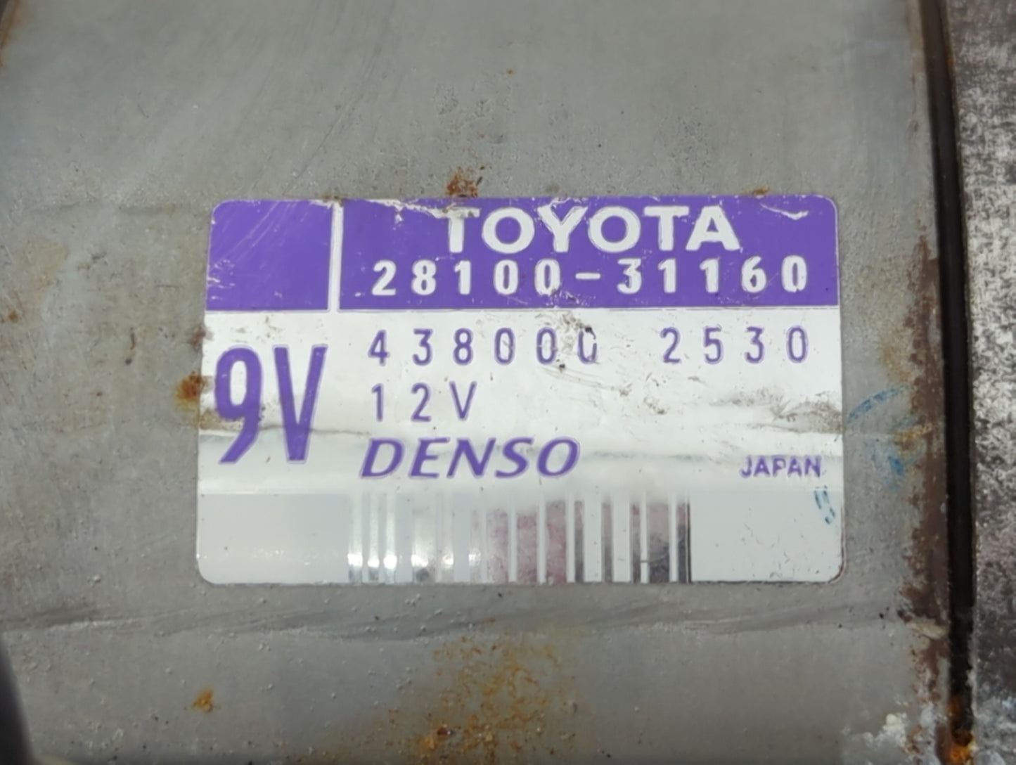 2016-2022 Toyota Tacoma Car Starter Motor Solenoid OEM P/N:438000-2530 28100-31160 Fits Fits 2016 2017 2018 2019 2020 2021 2