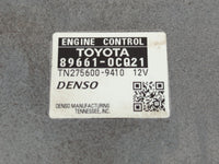 2016-2017 Toyota Tundra PCM Engine Control Computer ECU ECM PCU OEM P/N:89661-0CQ21 TN275600-9410 Fits Fits 2016 2017 OEM Us