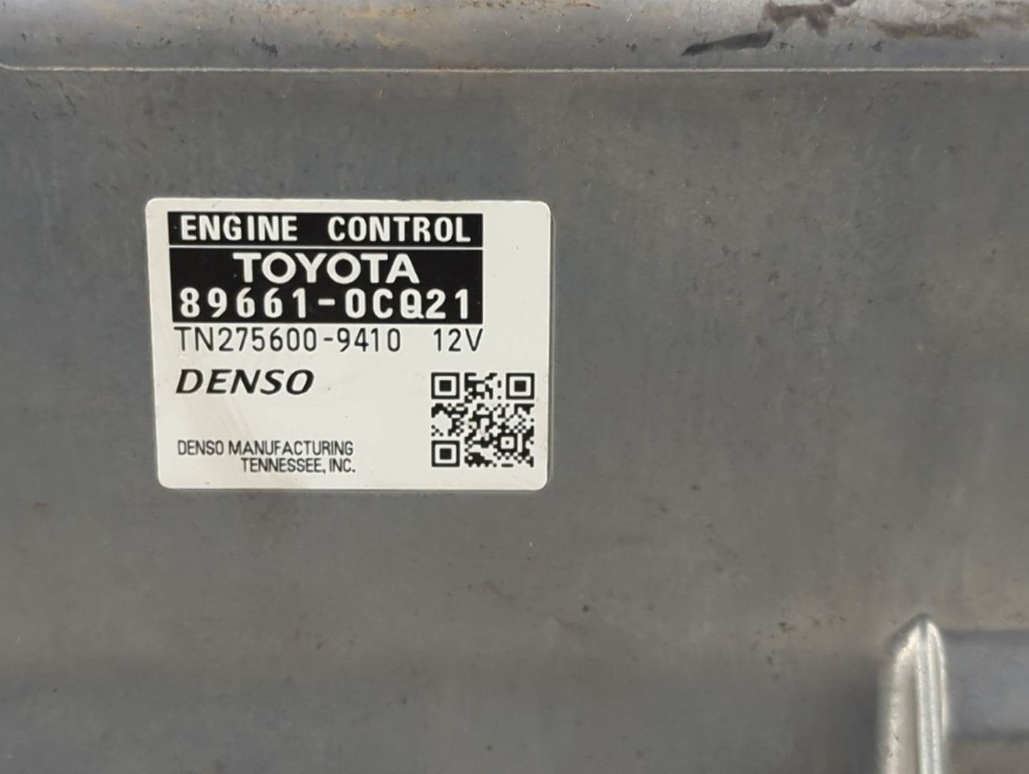 2016-2017 Toyota Tundra PCM Engine Control Computer ECU ECM PCU OEM P/N:89661-0CQ21 TN275600-9410 Fits Fits 2016 2017 OEM Us