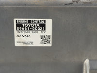 2016-2017 Toyota Tundra PCM Engine Control Computer ECU ECM PCU OEM P/N:89661-0CQ21 TN275600-9410 Fits Fits 2016 2017 OEM Us