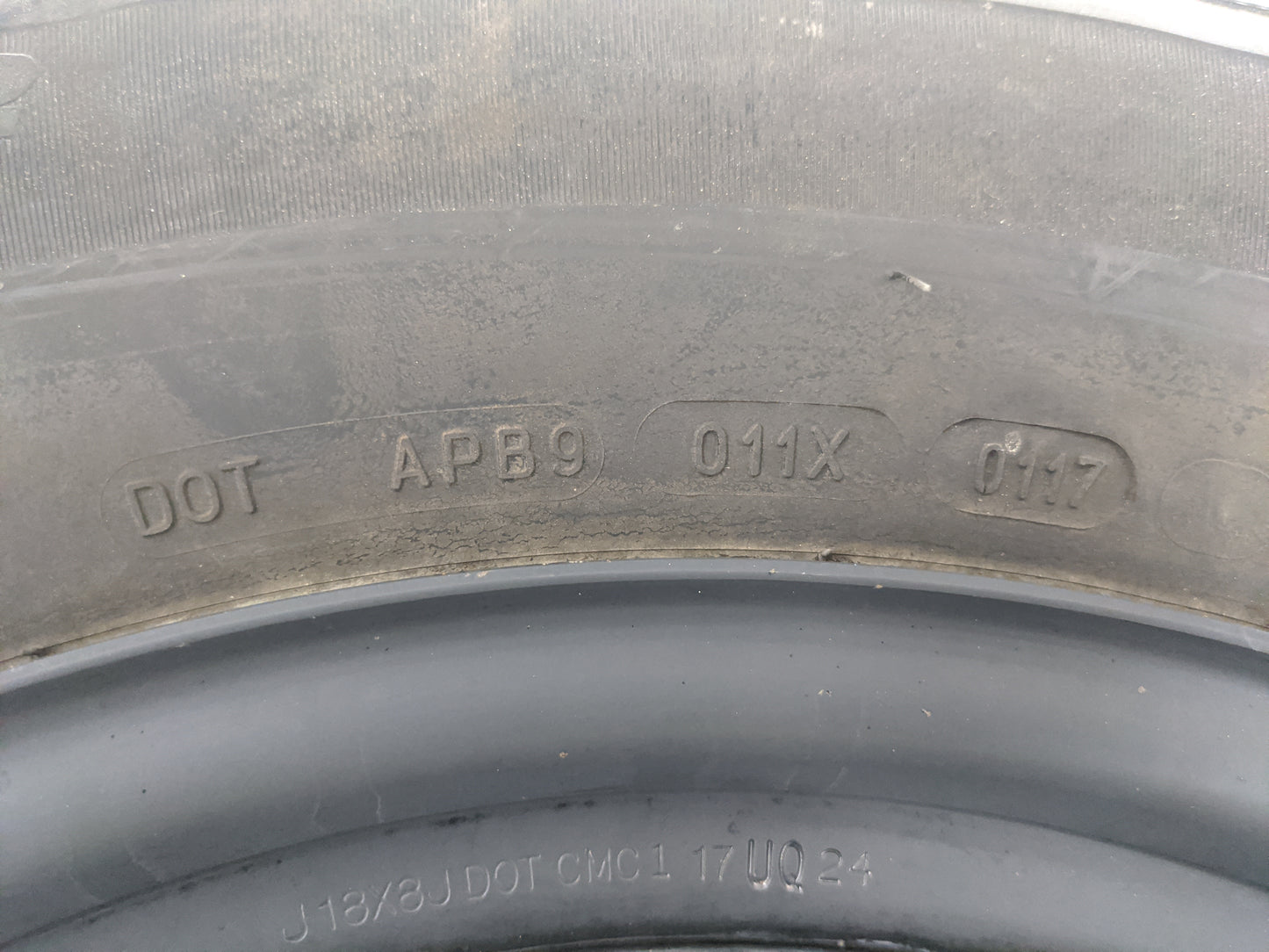 2017 Toyota Tundra Spare Donut Tire Wheel Rim Oem - Oemusedautoparts1.com