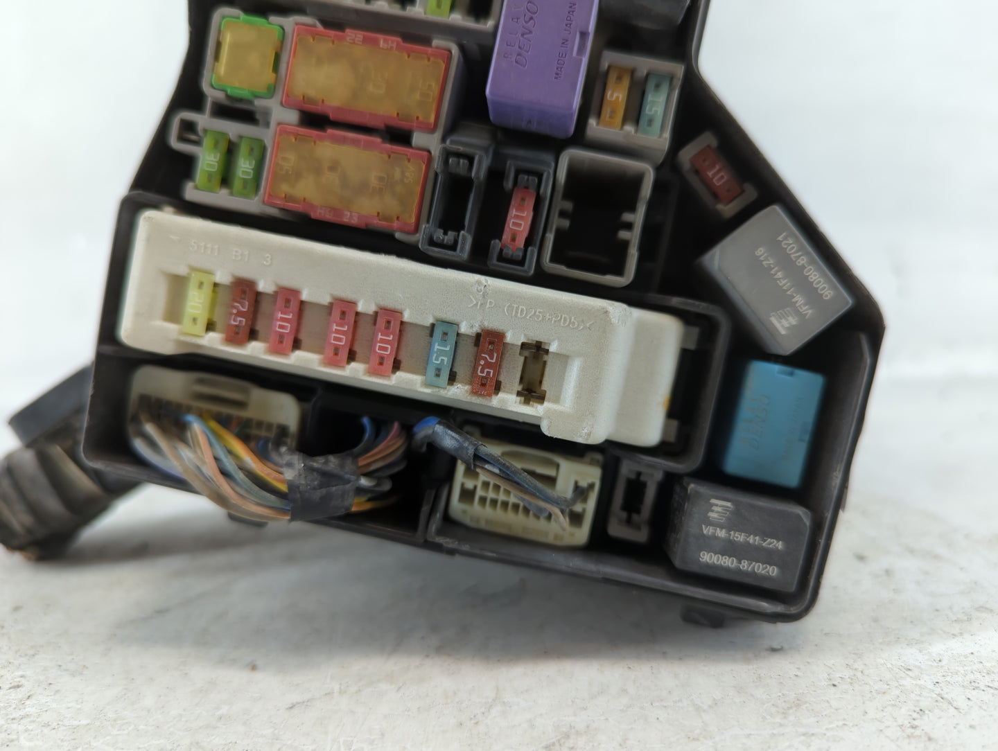 2012-2019 Toyota Yaris Fusebox Fuse Box Panel Relay Module P/N:821150DK62A Fits Fits 2012 2013 2014 2015 2016 2017 2018 2019