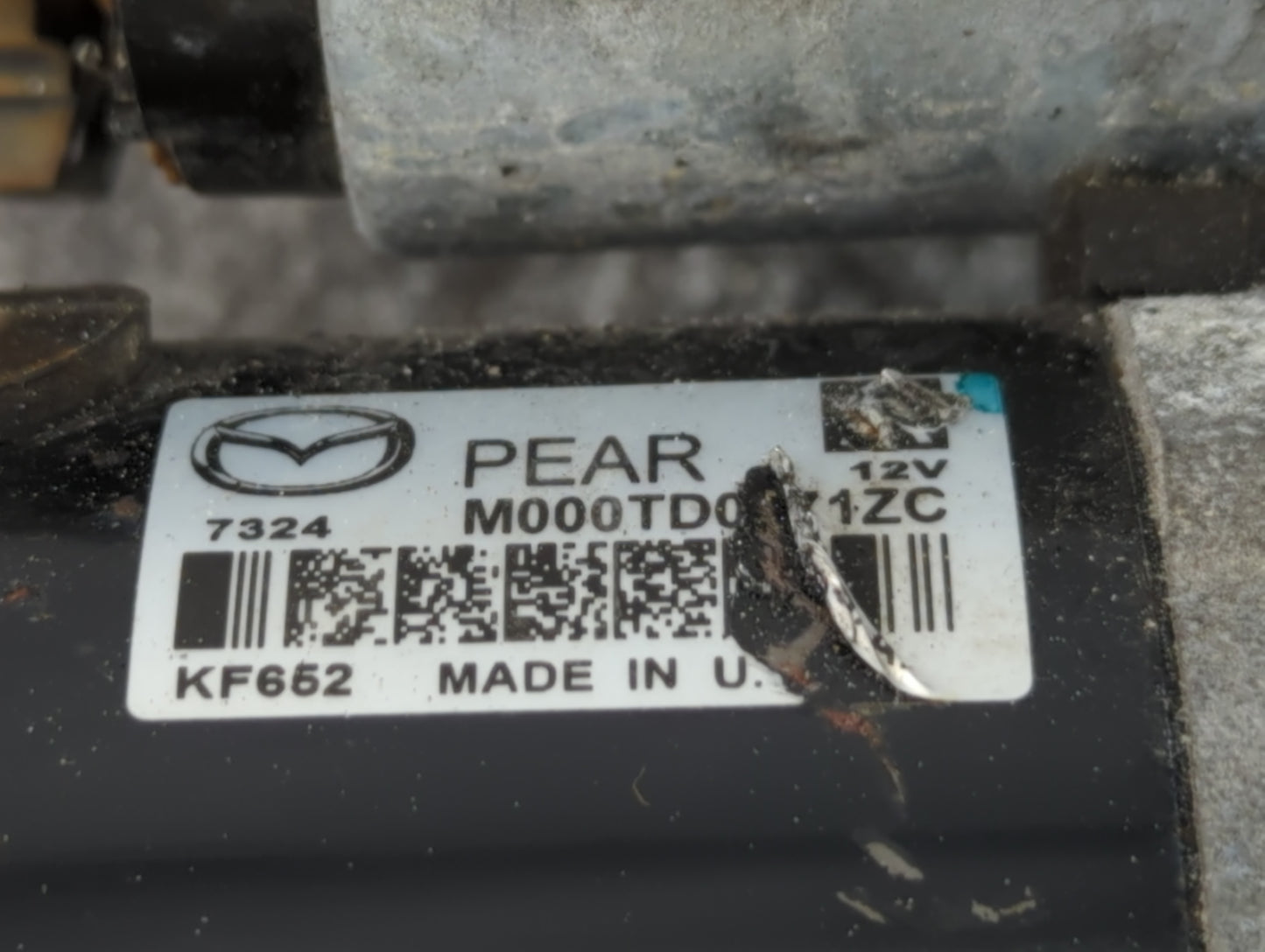 2017-2018 Toyota Yaris Ia Car Starter Motor Solenoid OEM Fits Fits 2016 2017 2018 2019 2020 OEM Used Auto Parts - Oemusedaut