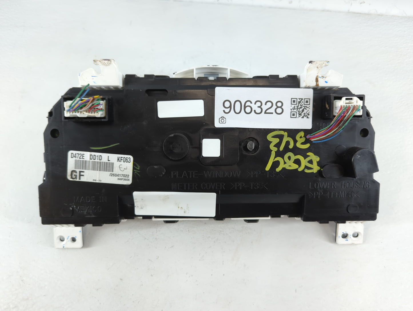 2017-2018 Toyota Yaris Ia Instrument Cluster Speedometer Gauges P/N:260417022 Fits Fits 2017 2018 OEM Used Auto Parts - Oemu