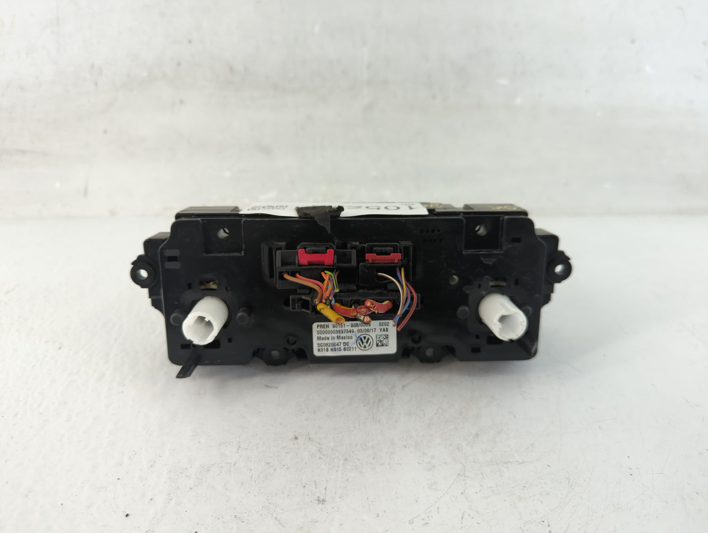 2017-2019 Volkswagen Beetle Climate Control Module Temperature AC/Heater Replacement P/N:90151-908 Fits Fits 2017 2018 2019 
