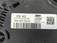 2013-2017 Volkswagen Beetle Alternator Replacement Generator Charging Assembly Engine OEM P/N:06K 903 023 B Fits OEM Used Au