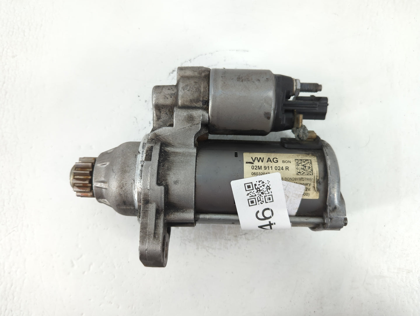 2012-2017 Volkswagen Beetle Car Starter Motor Solenoid OEM P/N:02M 911 024 R Fits OEM Used Auto Parts - Oemusedautoparts1.co