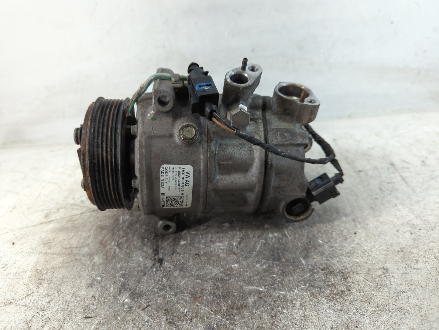 2016-2017 Volkswagen Beetle Air Conditioning A/c Ac Compressor Oem 797514 - Oemusedautoparts1.com