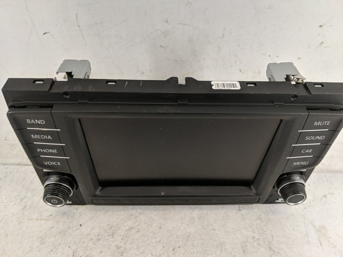 2017 Volkswagen Golf Information Radio Display Screen - Oemusedautoparts1.com