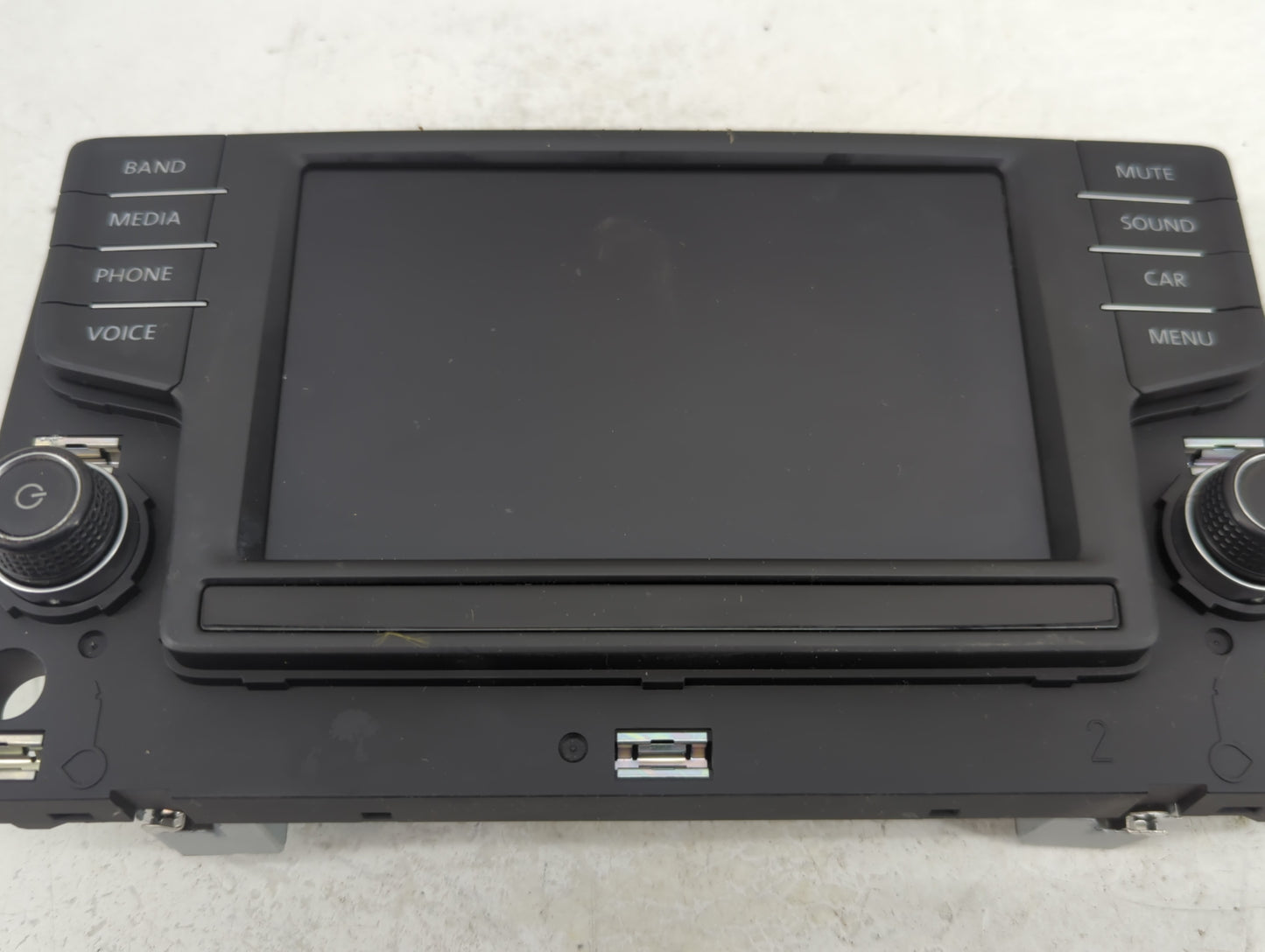 2017 Volkswagen Golf Radio AM FM Cd Player Receiver Replacement P/N:3G0 919 605 H Fits OEM Used Auto Parts - Oemusedautopart