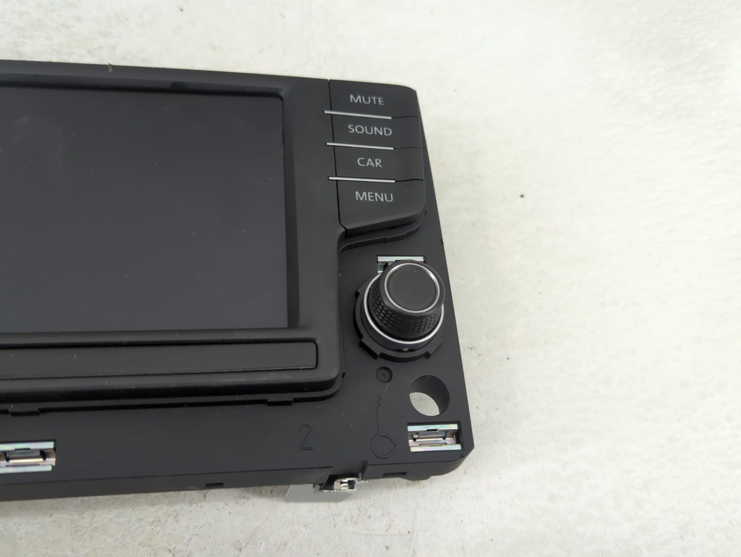 2017 Volkswagen Golf Radio AM FM Cd Player Receiver Replacement P/N:3G0 919 605 H Fits OEM Used Auto Parts - Oemusedautopart