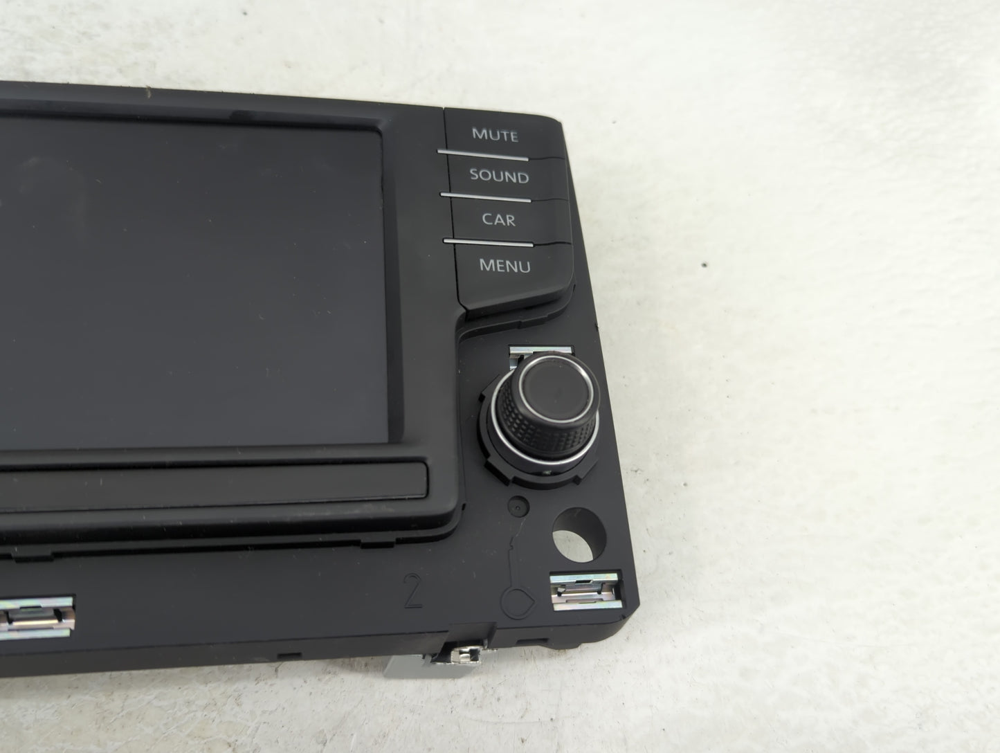 2017 Volkswagen Golf Radio AM FM Cd Player Receiver Replacement P/N:3G0 919 605 H Fits OEM Used Auto Parts - Oemusedautopart