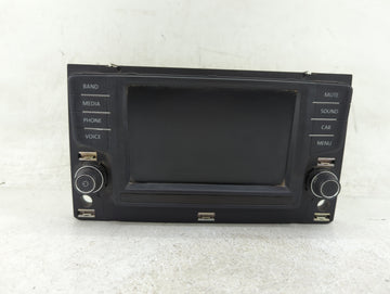 2016-2017 Volkswagen Golf Radio AM FM Cd Player Receiver Replacement P/N:3G0 919 605 H Fits Fits 2016 2017 OEM Used Auto Par
