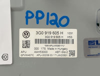 2016-2017 Volkswagen Golf Radio AM FM Cd Player Receiver Replacement P/N:3G0 919 605 H Fits Fits 2016 2017 OEM Used Auto Par