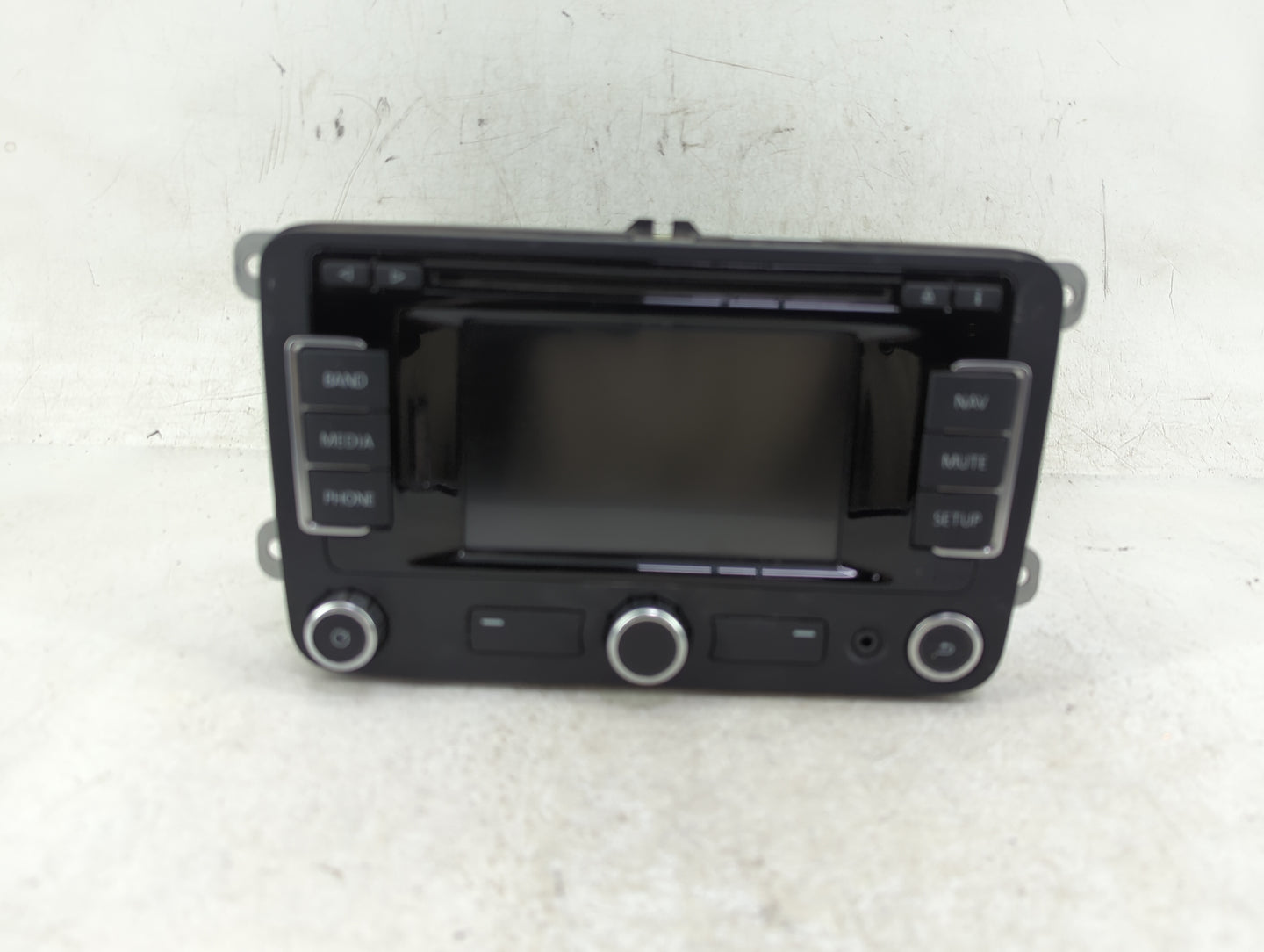2016-2017 Volkswagen Golf Radio AM FM Cd Player Receiver Replacement P/N:1K0035274D Fits Fits 2016 2017 OEM Used Auto Parts 