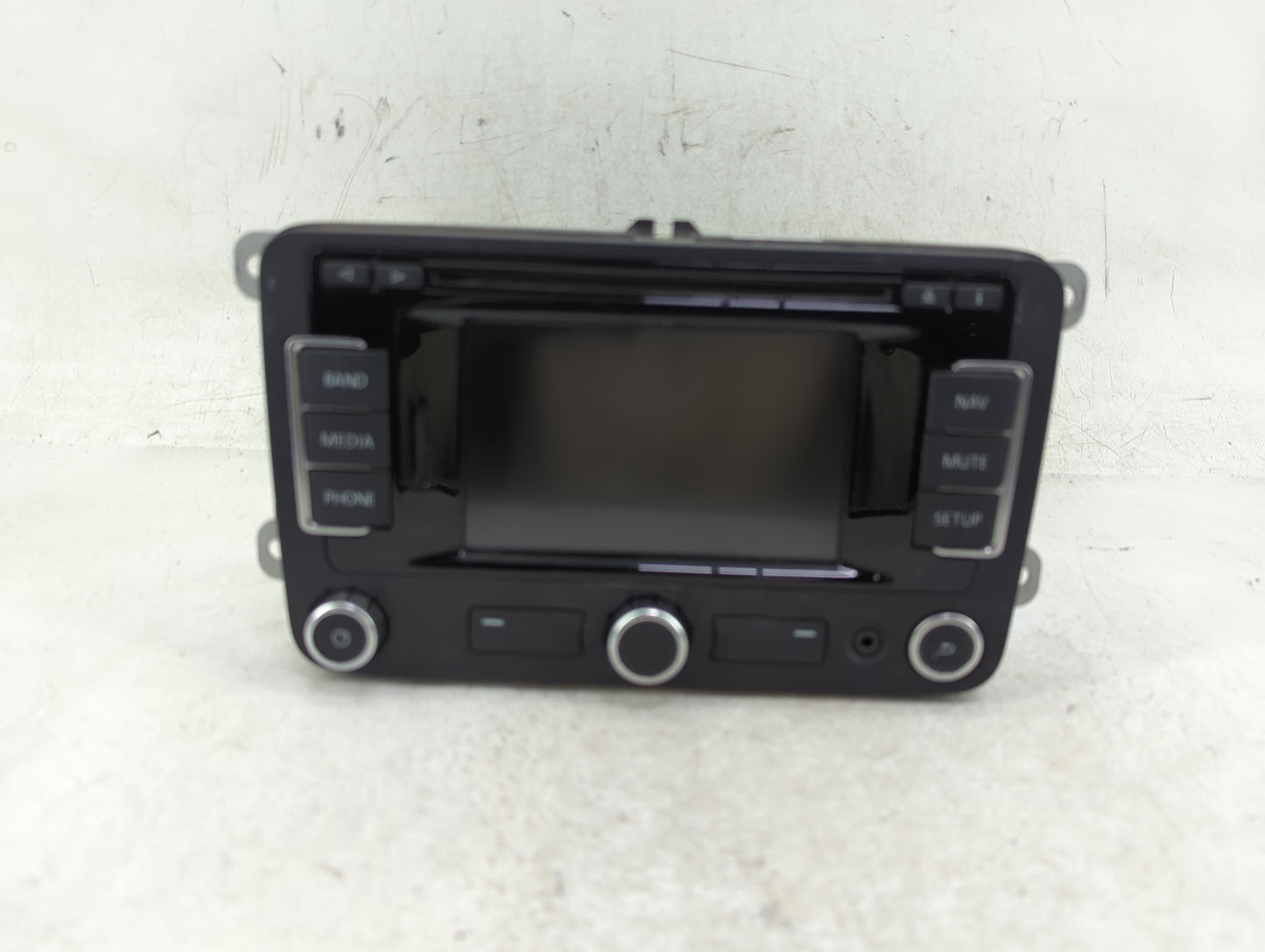 2016-2017 Volkswagen Golf Radio AM FM Cd Player Receiver Replacement P/N:1K0035274D Fits Fits 2016 2017 OEM Used Auto Parts 