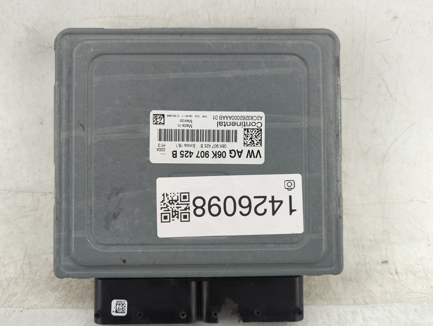 2015-2017 Volkswagen Golf PCM Engine Control Computer ECU ECM PCU OEM P/N:06K 907 425 B A2C83262000 Fits Fits 2015 2016 2017