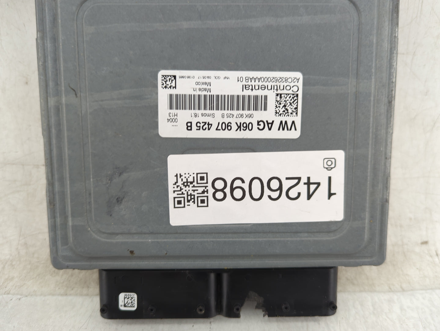 2015-2017 Volkswagen Golf PCM Engine Control Computer ECU ECM PCU OEM P/N:06K 907 425 B A2C83262000 Fits Fits 2015 2016 2017