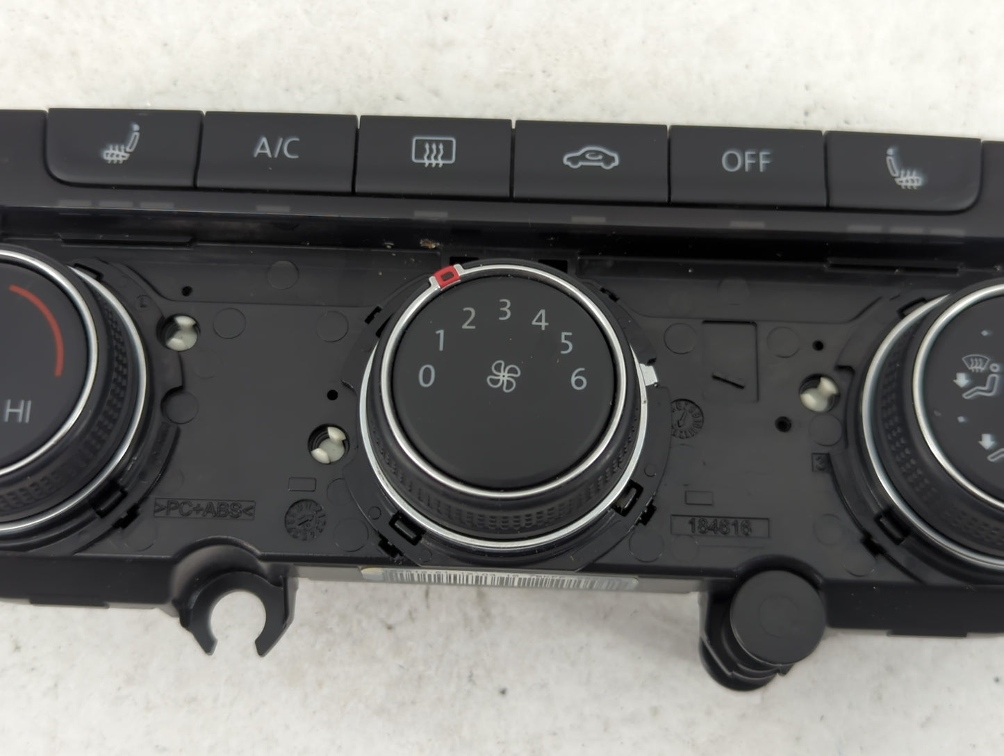 2017 Volkswagen Golf Climate Control Module Temperature AC/Heater Replacement P/N:5GM907426C 5HB012515-05 Fits OEM Used Auto