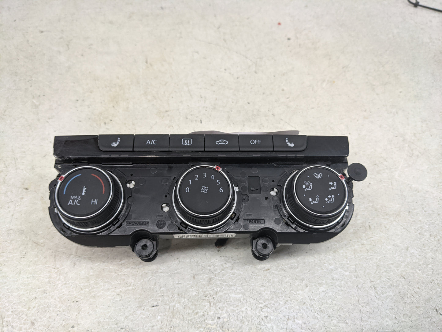 2017 Volkswagen Golf Climate Control Module Temperature AC/Heater Replacement P/N:5GN1907426C 5HB01281505, K03HWW035W16010TS