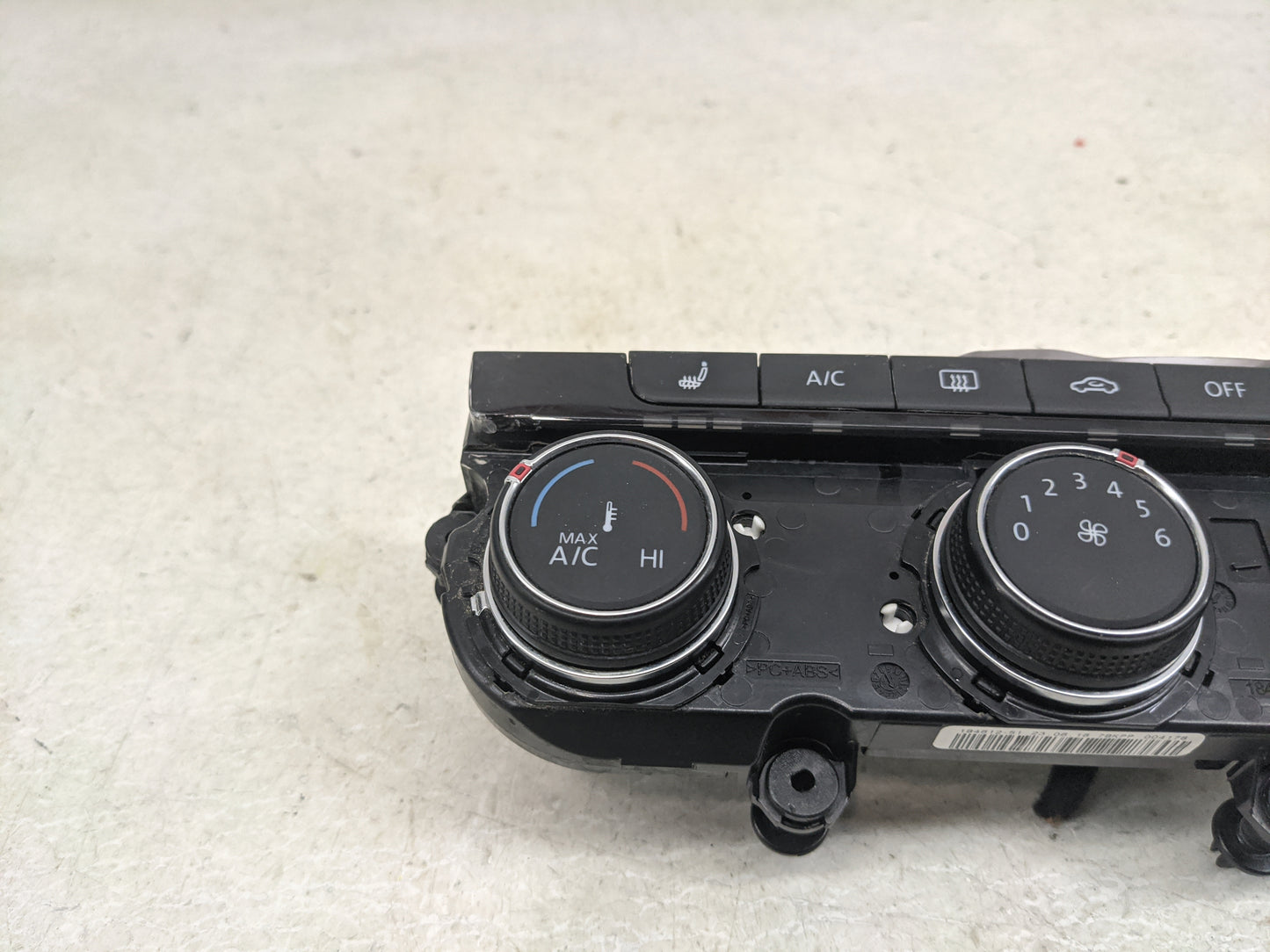 2017 Volkswagen Golf Climate Control Module Temperature AC/Heater Replacement P/N:5GN1907426C 5HB01281505, K03HWW035W16010TS