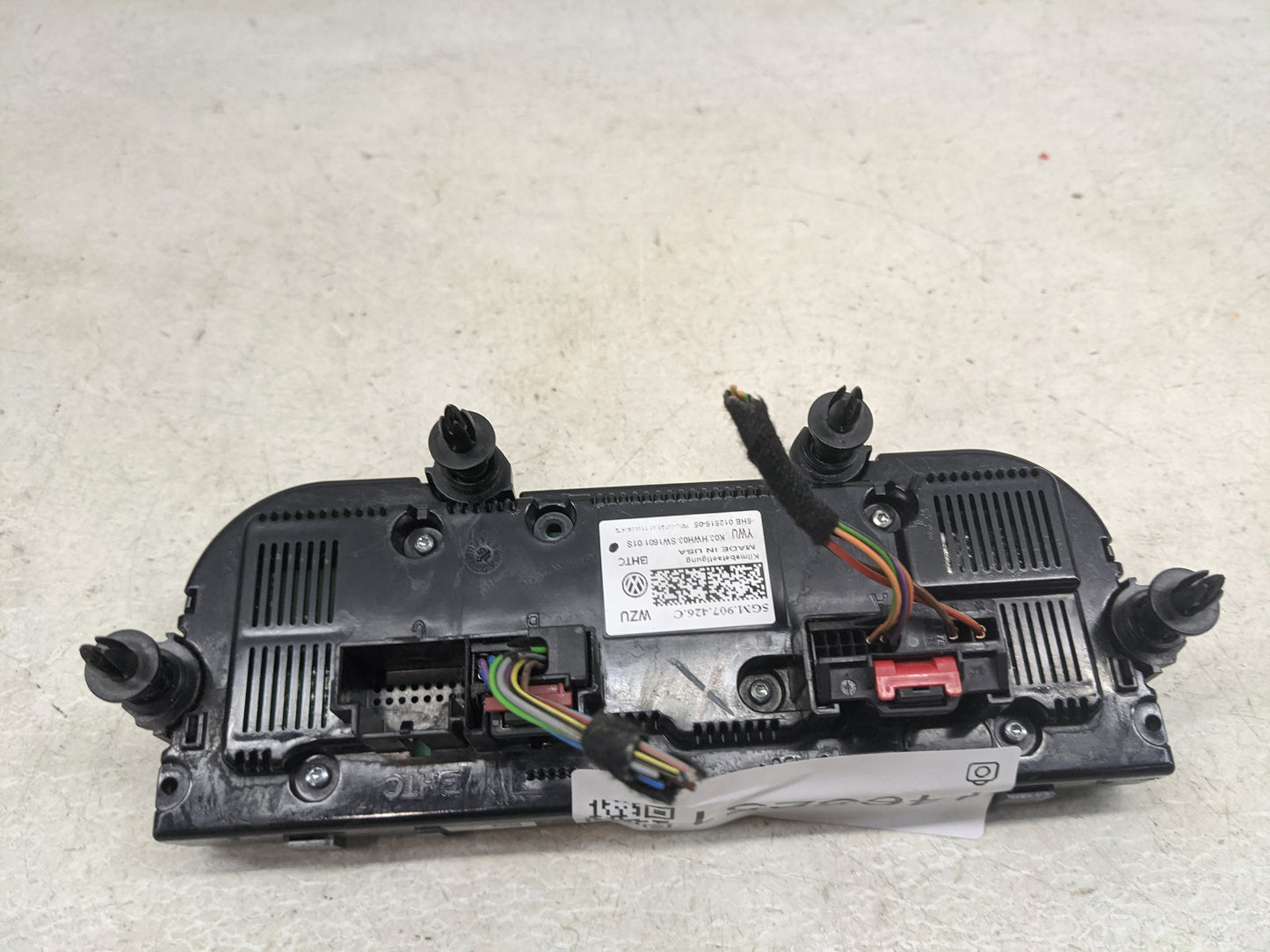 2017 Volkswagen Golf Climate Control Module Temperature AC/Heater Replacement P/N:5GN1907426C 5HB01281505, K03HWW035W16010TS
