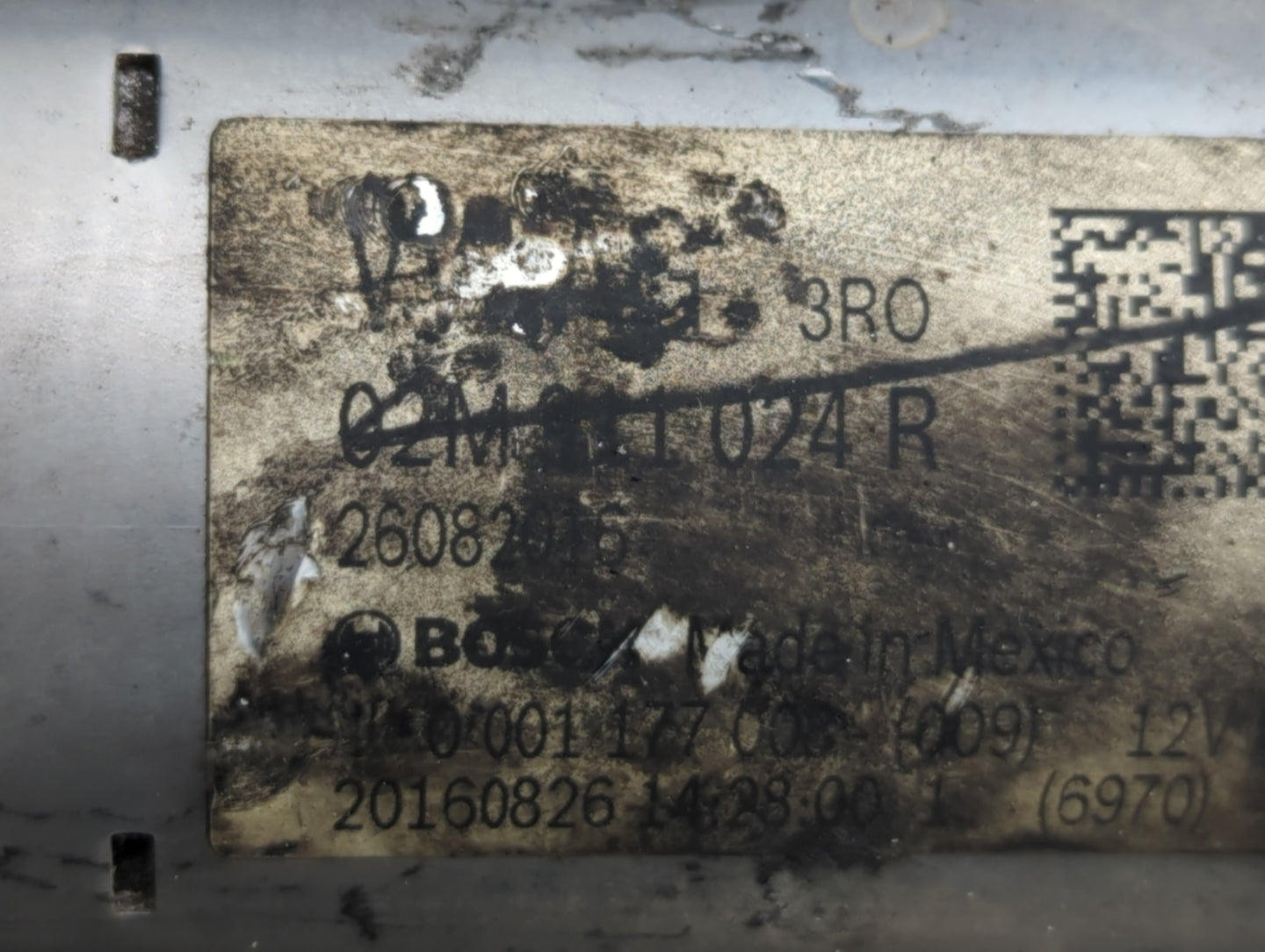 2015-2018 Volkswagen Golf Car Starter Motor Solenoid OEM Fits Fits 2014 2015 2016 2017 2018 2019 2020 2021 2022 OEM Used Aut