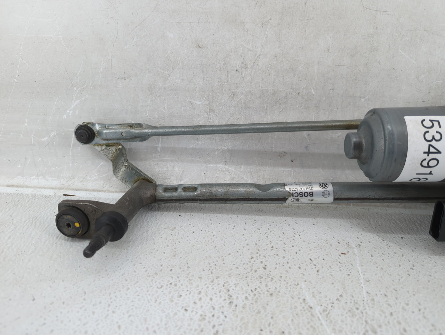 2017 Volkswagen Golf Front Windshield Wiper Motor Fits OEM Used Auto Parts - Oemusedautoparts1.com