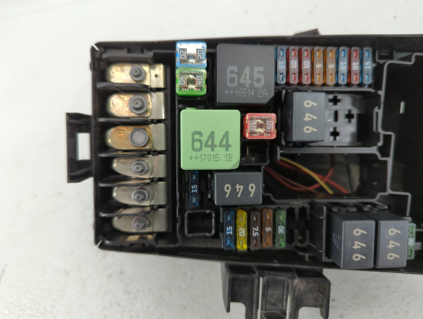 2015-2019 Volkswagen Golf Fusebox Fuse Box Panel Relay Module P/N:5.Q0.907.36.D PA6-GB20 GF10 1B 5,Q,0.907.36.D Fits OEM Use