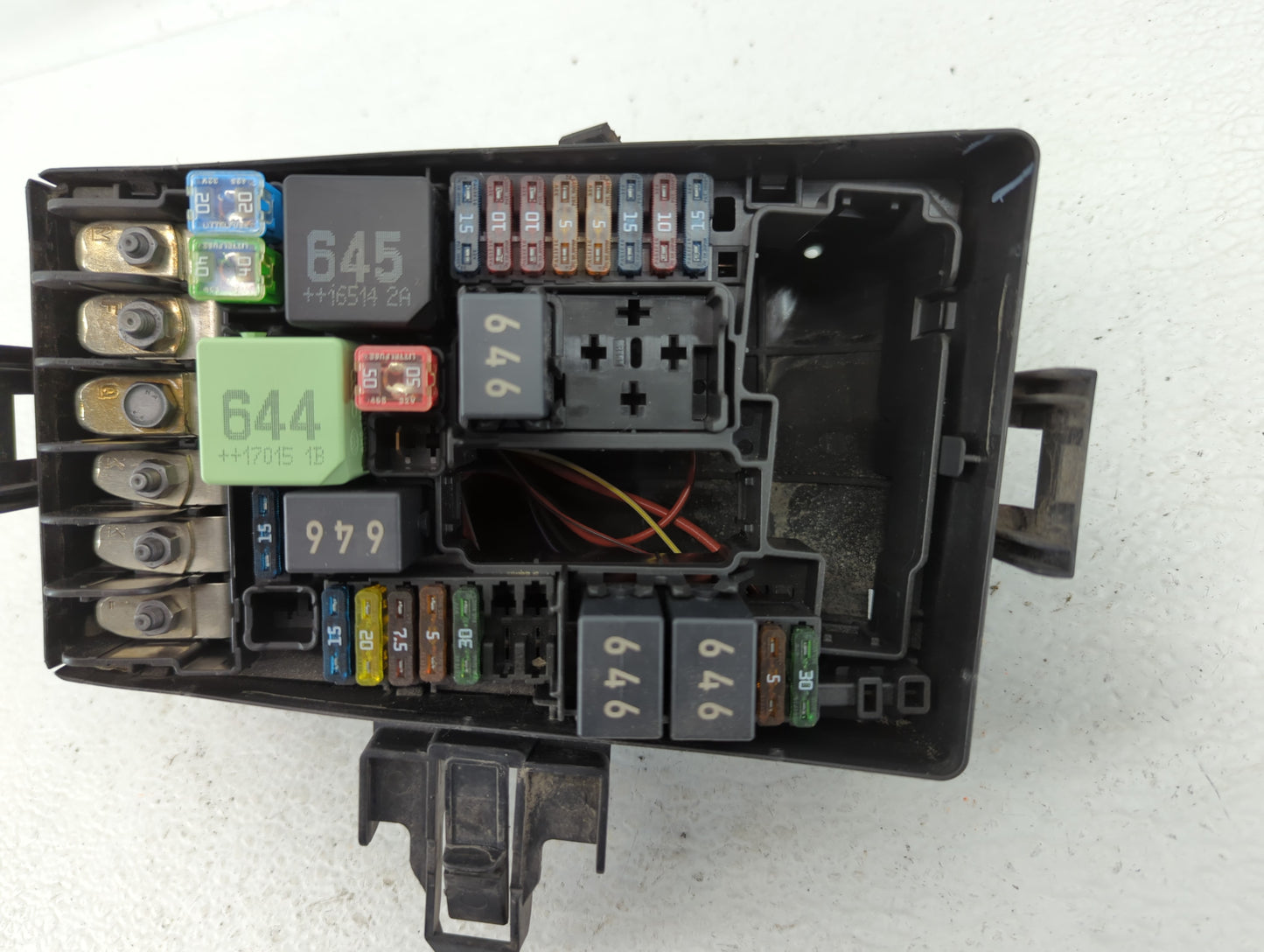 2015-2019 Volkswagen Golf Fusebox Fuse Box Panel Relay Module P/N:5.Q0.907.36.D PA6-GB20 GF10 1B 5,Q,0.907.36.D Fits OEM Use