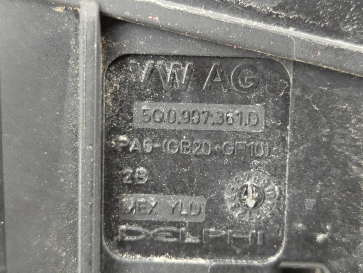 2015-2019 Volkswagen Golf Fusebox Fuse Box Panel Relay Module P/N:5.Q0.907.36.D PA6-GB20 GF10 1B 5,Q,0.907.36.D Fits OEM Use