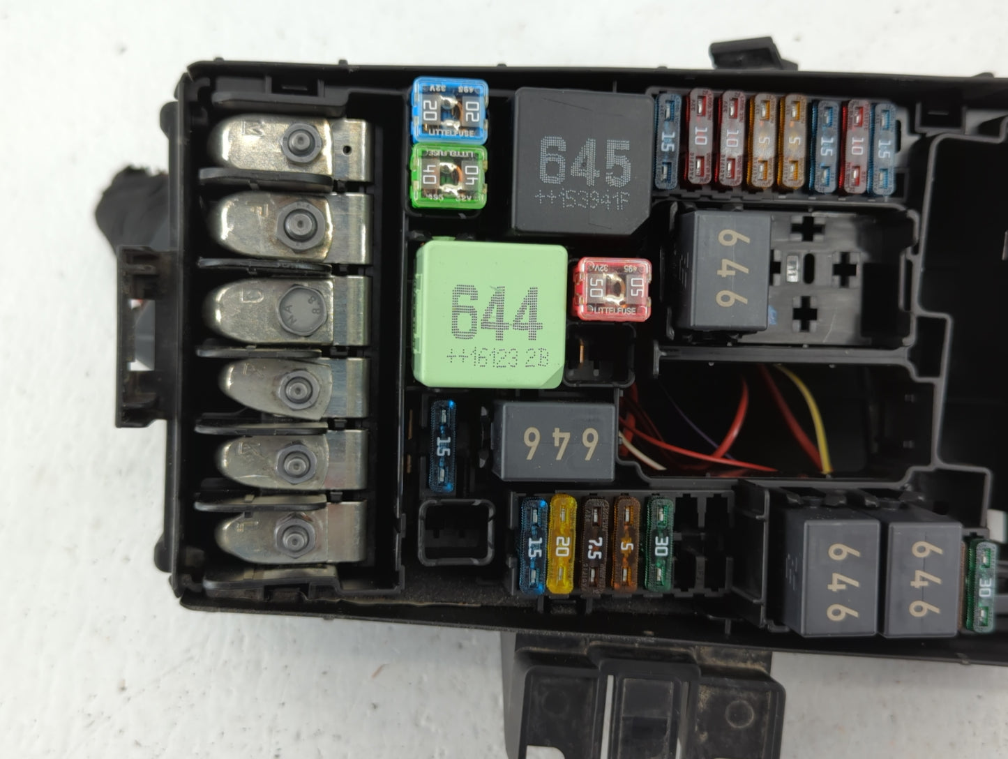 2015-2017 Volkswagen Golf Fusebox Fuse Box Panel Relay Module P/N:5Q0.907.361.D PA6-GB20 GF10 Fits Fits 2015 2016 2017 OEM U