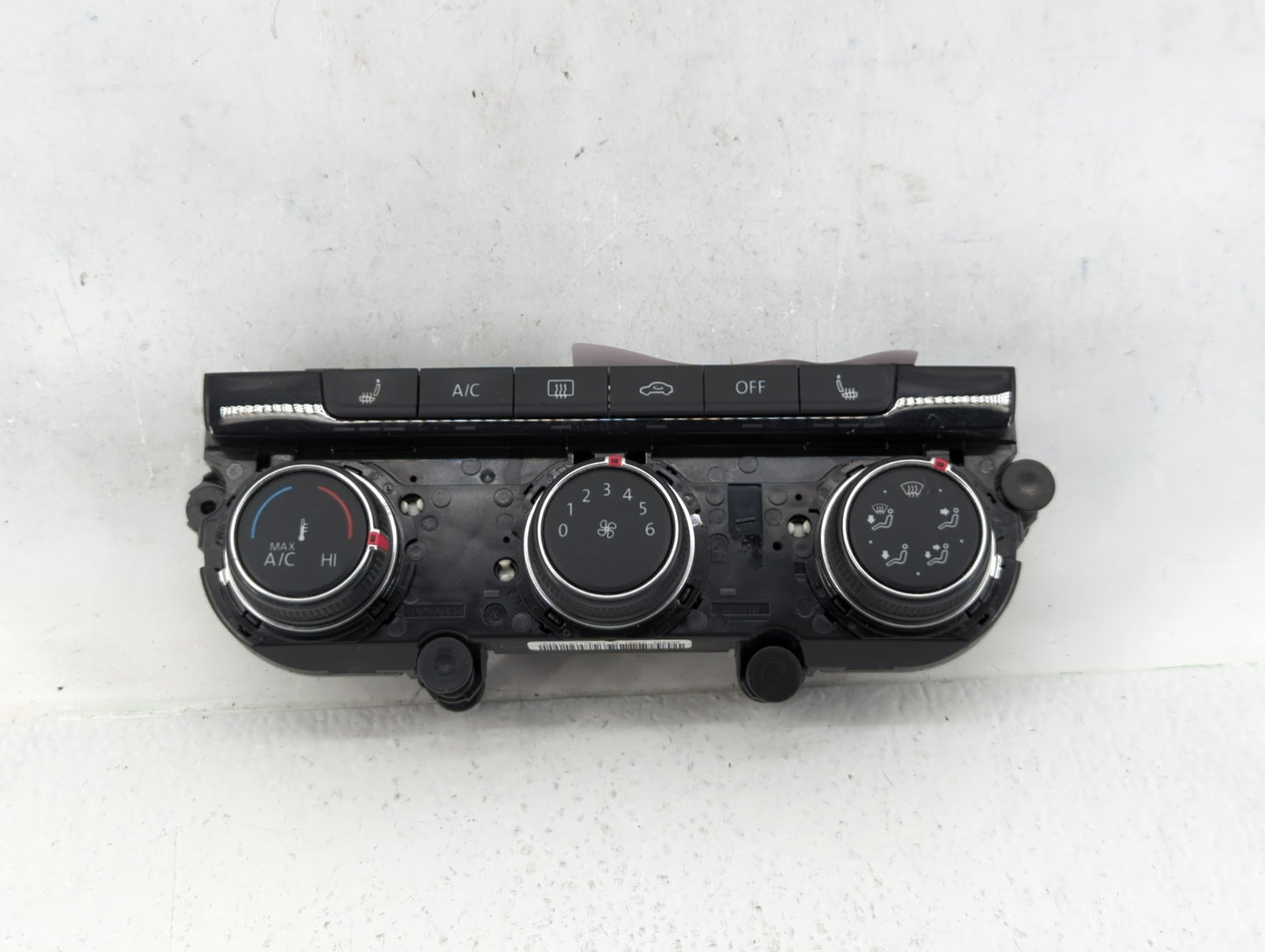 2017 Volkswagen Golf Climate Control Module Temperature AC/Heater Replacement P/N:5HB 012515-05 Fits OEM Used Auto Parts - O