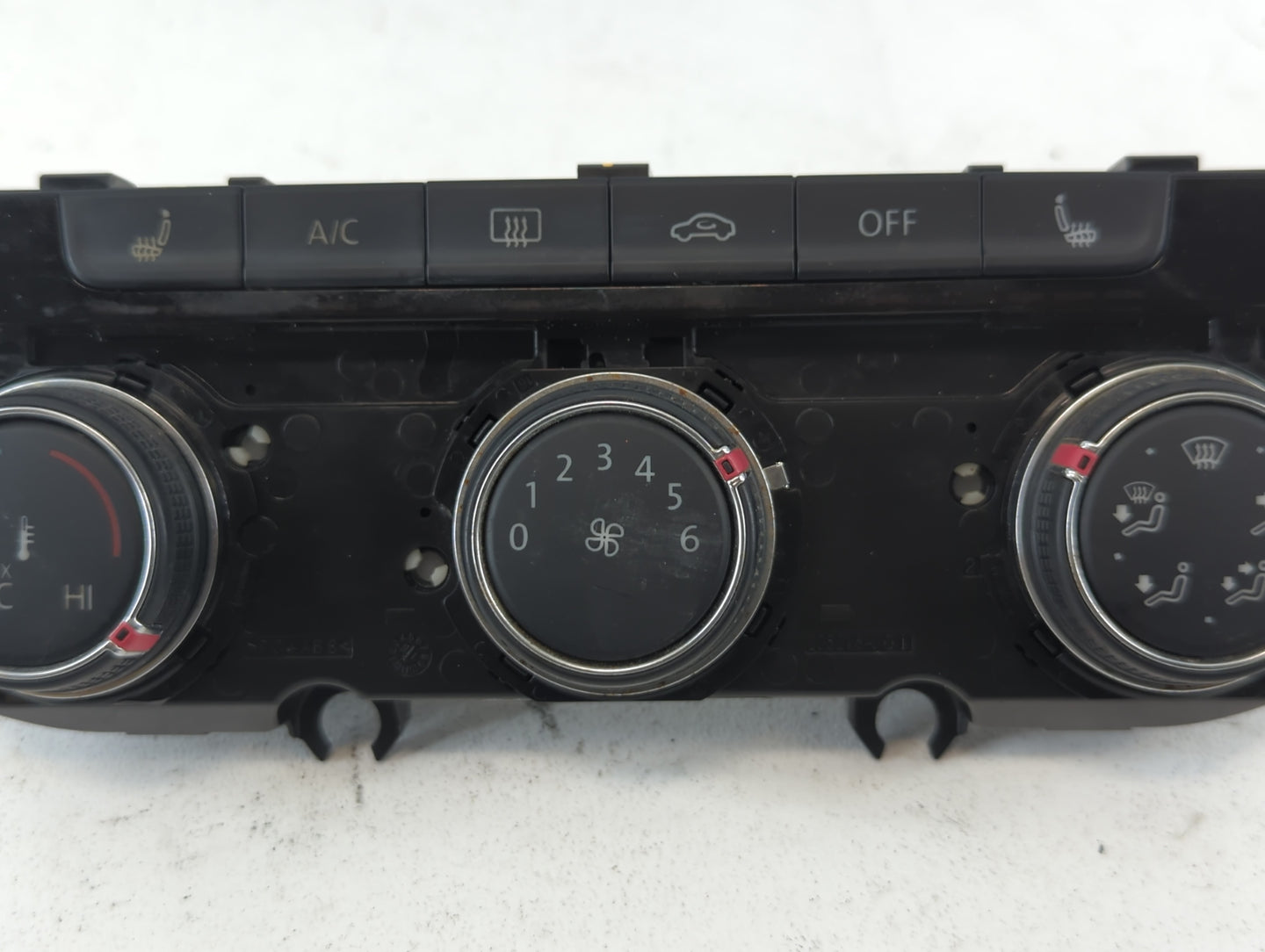 2017 Volkswagen Golf Climate Control Module Temperature AC/Heater Replacement P/N:5GM907426E Fits OEM Used Auto Parts - Oemu