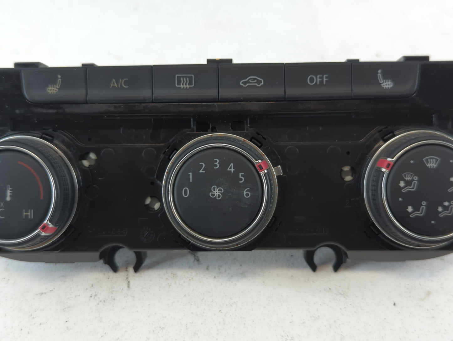 2017 Volkswagen Golf Climate Control Module Temperature AC/Heater Replacement P/N:5GM907426E Fits OEM Used Auto Parts - Oemu